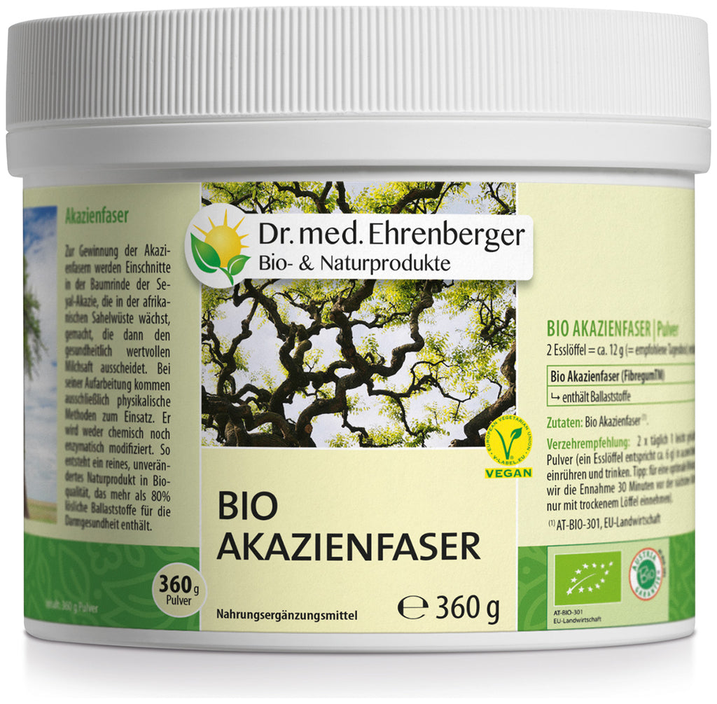 Dr. Ehrenberger Acacia Fiber Powder organic 360 gr