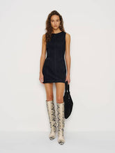Citron Denim Mini Dress
