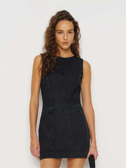 Citron Denim Mini Dress