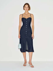 Ashtin Denim Midi Dress