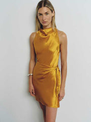Stelliana Silk Dress