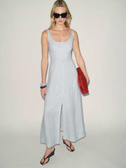 Fraise Linen Dress