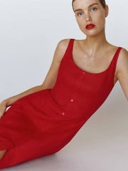 Fraise Linen Dress