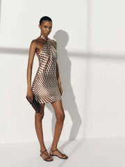Opaline Silk Dress