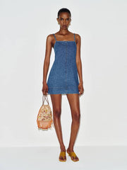 Lorena Denim Mini Dress