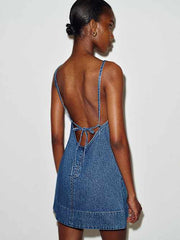 Lorena Denim Mini Dress