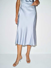 Olivine Silk Two Piece