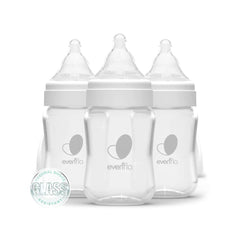 Evenflo Balance + Glass Wide Neck Baby Bottles
