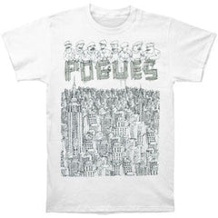 Pogues New York 2011 Tour Slim Fit T-shirt Front