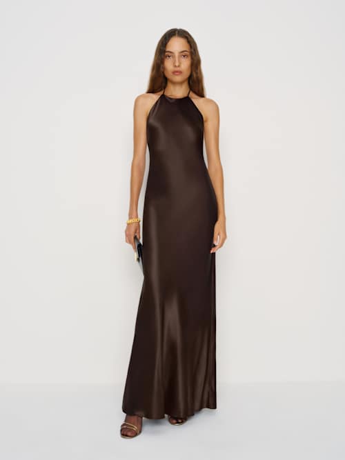 Petites Jeany Silk Dress