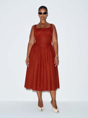 Balia Linen Dress Es