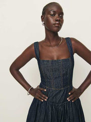 Delia Denim Mini Dress