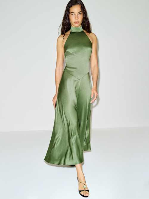 Katelyn Silk Dress