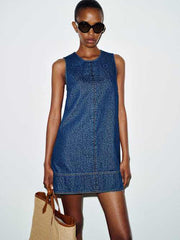 Bri Denim Mini Dress
