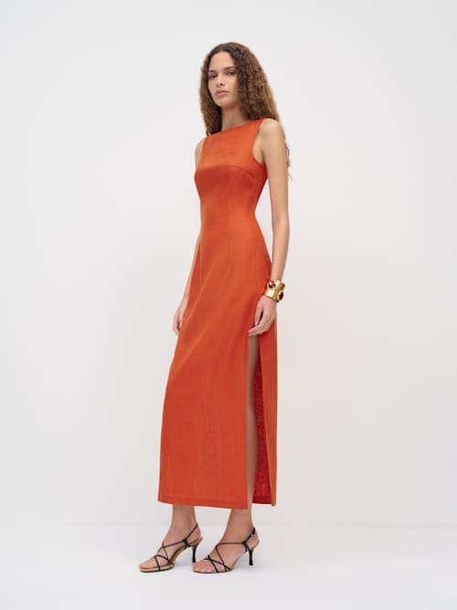 Alix Linen Dress