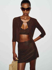 Ava Knit Three Piece