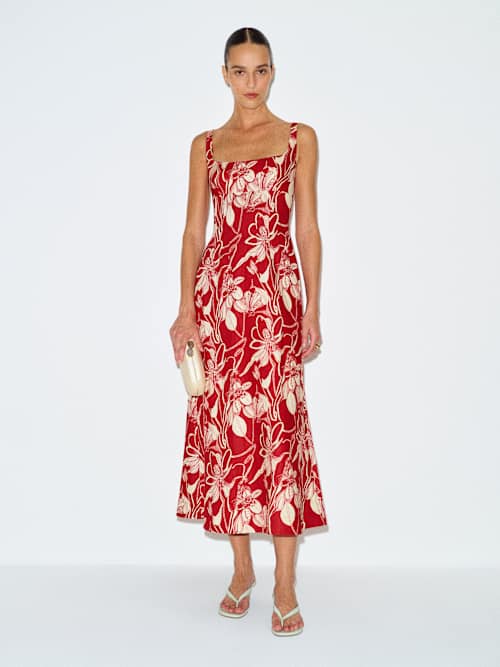 Sabine Linen Dress
