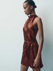 Stelliana Silk Dress