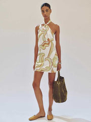 Opaline Silk Dress