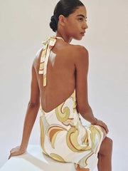 Opaline Silk Dress