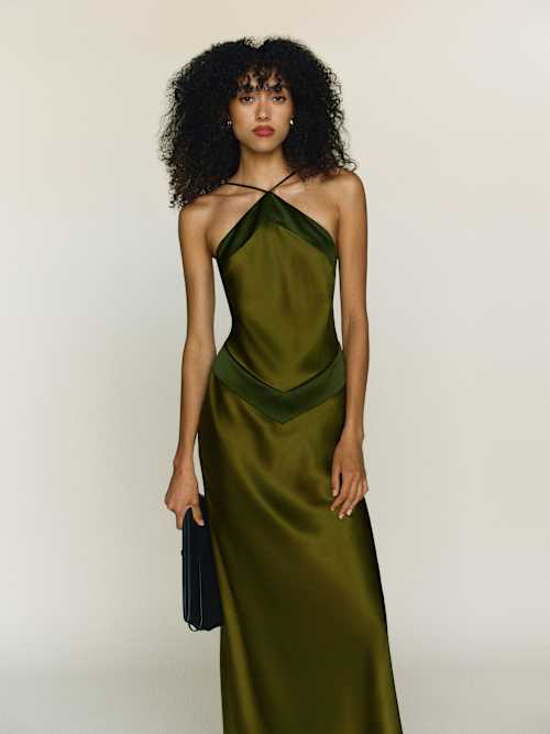 Petites Jillian Silk Dress