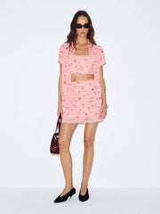 Cerise Three Piece