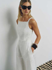 Venice Linen Dress