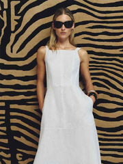 Venice Linen Dress