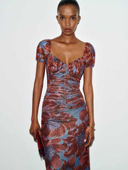 Lisbon Mesh Knit Dress