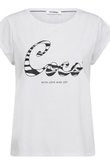 Zebra Coco Tee 33120 | White