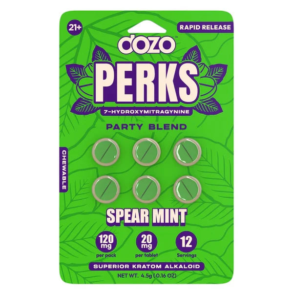 DOZO Perks + 6CT + 7-Hydroxymitragynine