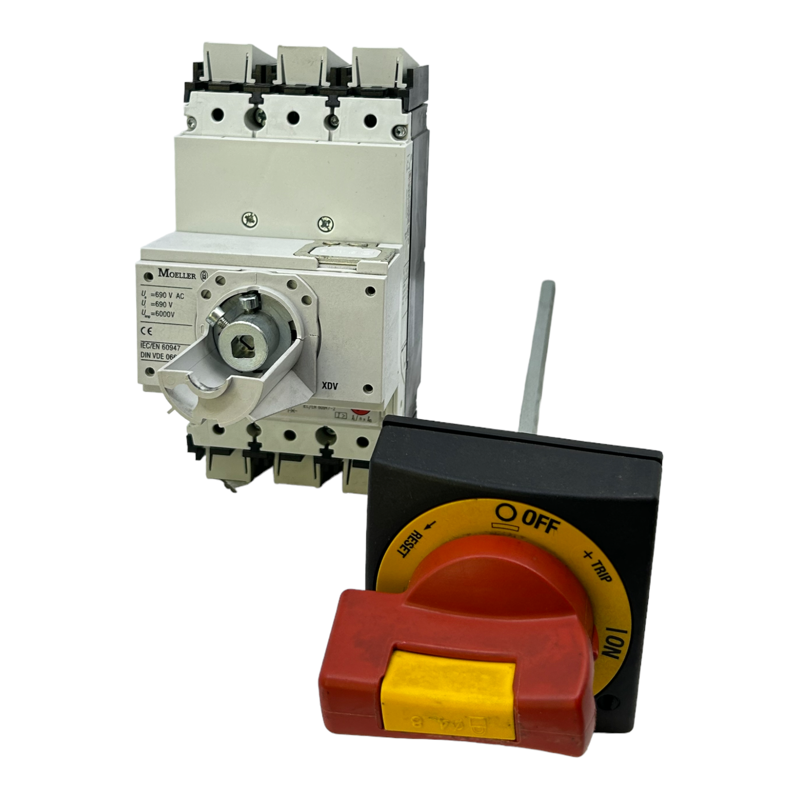 Moeller NZM1-XDV main switch for industrial use 50/60Hz 690V AC