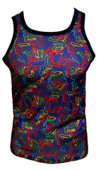 NEON COCKS TANK TOP